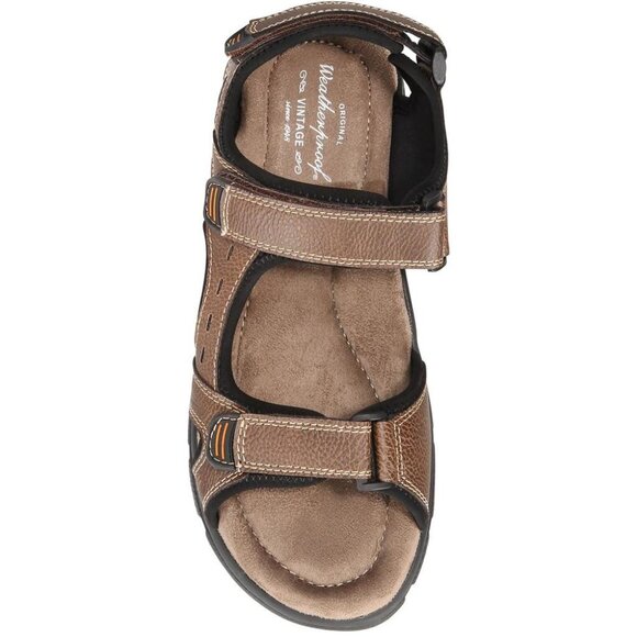 Men's Weatherproof Vintage Cameron sandals, size 13M - brown - NIB - Picture 2 of 9